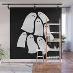 Halloween Ghosts Wall Mural Gallery Image 1