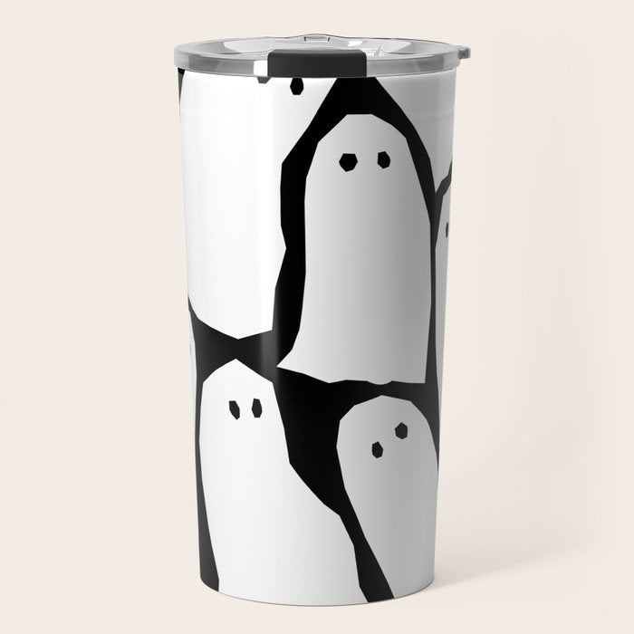 Halloween Ghosts Travel Mug Gallery Image 1