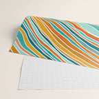 Colorful Summer Stripes Wrapping Paper Gallery Image 2