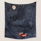 Fox Dream Wall Tapestry Gallery Image 4