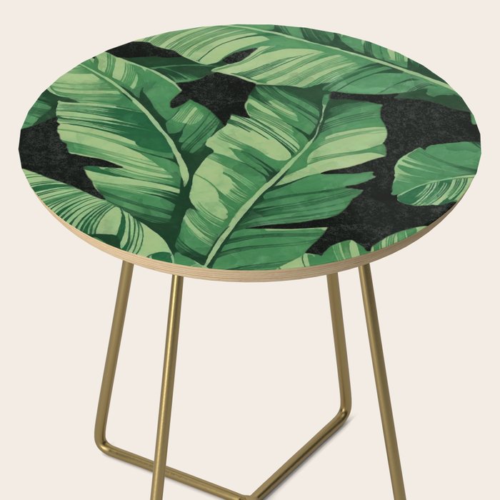 Tropical banana leaves II Side Table Gallery Image 2
