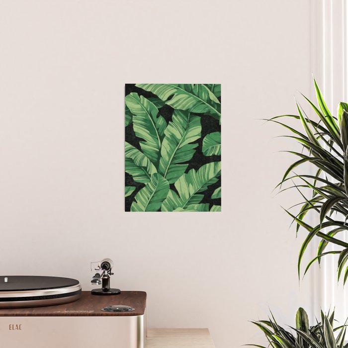 Tropical banana leaves II Poster Gallery Image 2