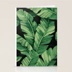 Tropical banana leaves II Stationery Card Gallery Image 2