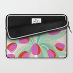 Full Bloom Tulips in a Vase  Laptop Sleeve Gallery Image 2