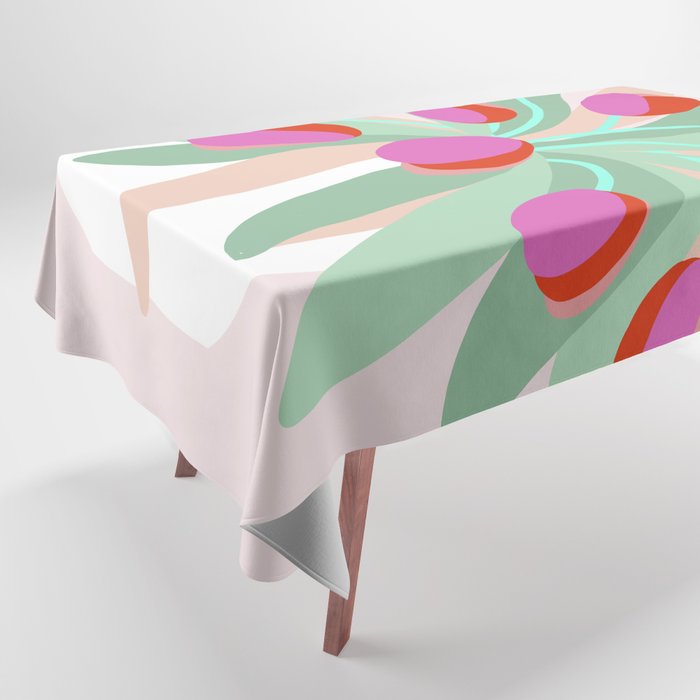 Full Bloom Tulips in a Vase  Tablecloth Gallery Image 1