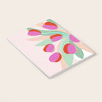 Full Bloom Tulips in a Vase  Notebook Gallery Image 3