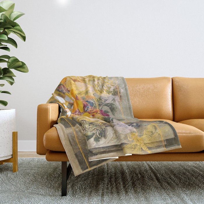 the first plant mix 3 Throw Blanket Gallery Image 1