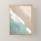 Beach Day Mini Art Print Gallery Image 1