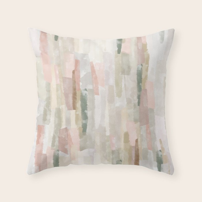  seamless pattern abstract texture background gentle Throw Pillow Gallery Image 6