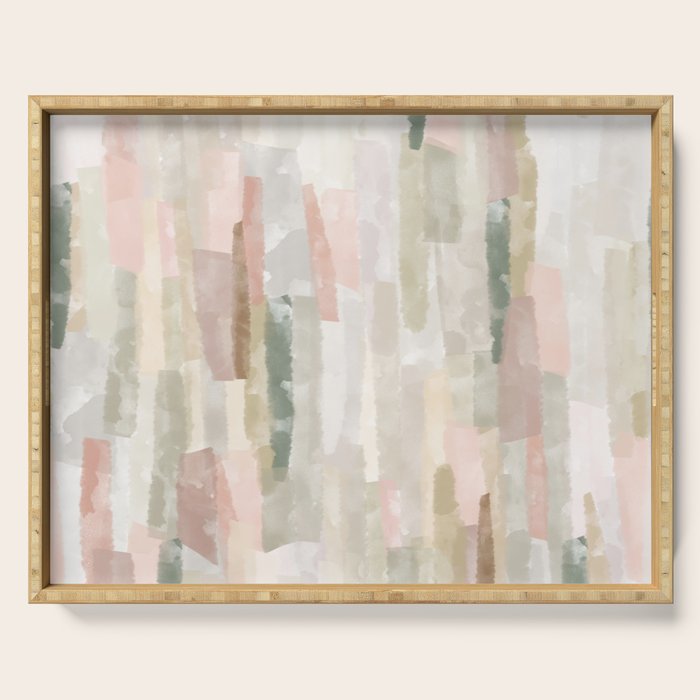  seamless pattern abstract texture background gentle Serving Tray Gallery Image 1