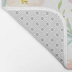Sweet Pink Blooms (Floral 02) Bath Mat Gallery Image 2