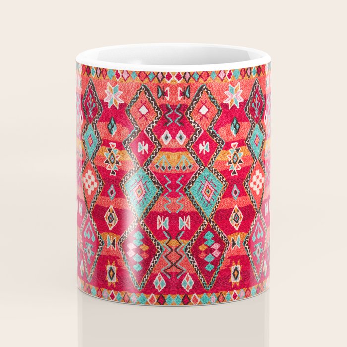 Epic Red Oriental Anthropologie Berber Atlas Moroccan Style Coffee Mug Gallery Image 4