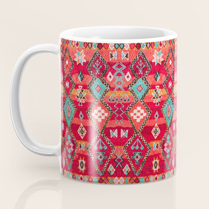 Epic Red Oriental Anthropologie Berber Atlas Moroccan Style Coffee Mug Gallery Image 3