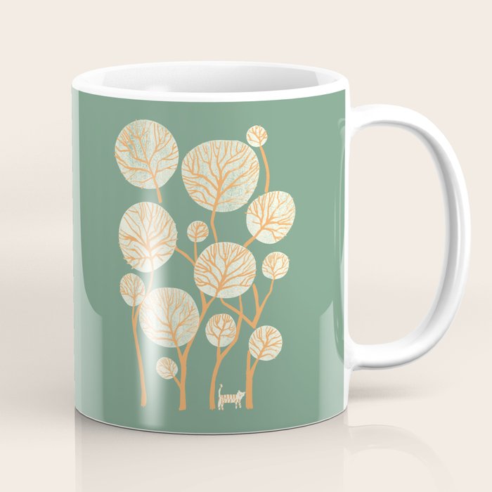 Deep in the jungle, the tiger roams Coffee Mug Gallery Image 1