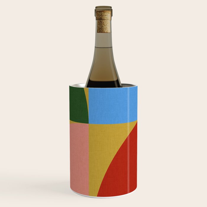 abstract retro vivid fall 9 Wine Chiller Gallery Image 3