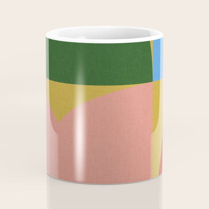 abstract retro vivid fall 9 Coffee Mug Gallery Image 4