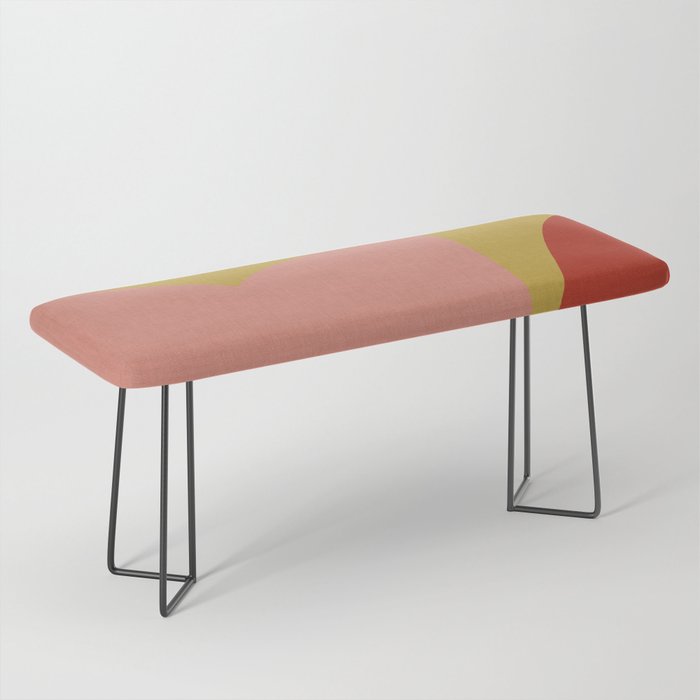 abstract retro vivid fall 9 Bench Gallery Image 1