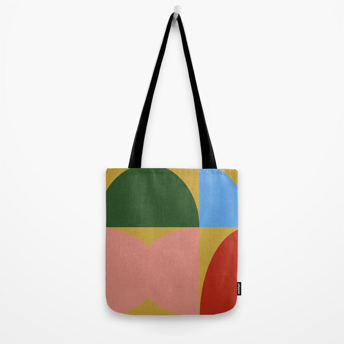 abstract retro vivid fall 9 Tote Bag Gallery Image 2