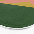 abstract retro vivid fall 9 Bath Mat Gallery Image 3