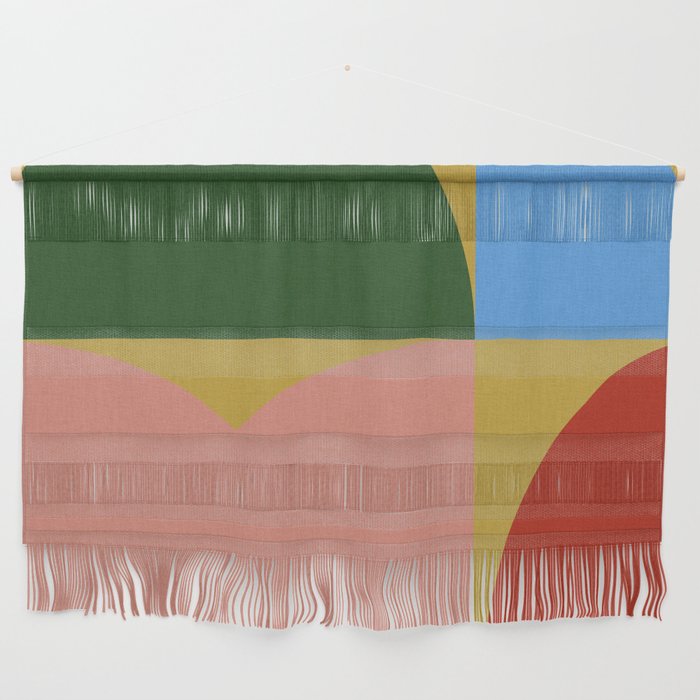 abstract retro vivid fall 9 Wall Hanging Gallery Image 1