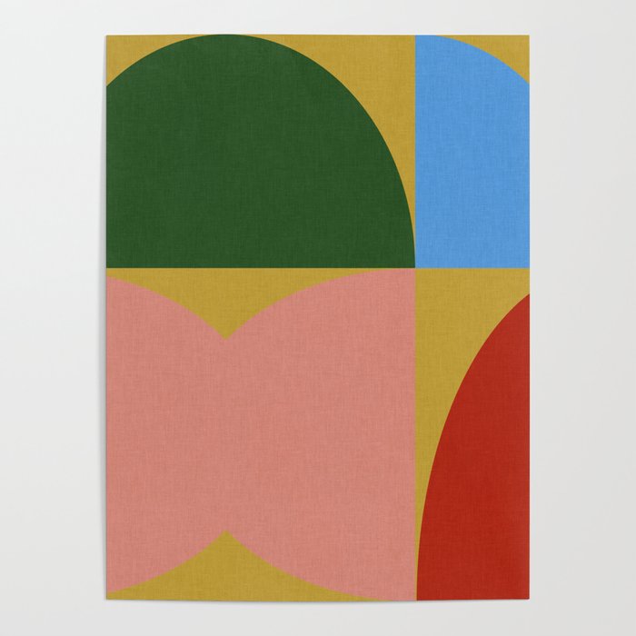 abstract retro vivid fall 9 Poster Gallery Image 4