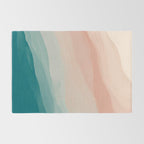 An Abstract Beach Walk Along The Shore Rug Gallery Image 2