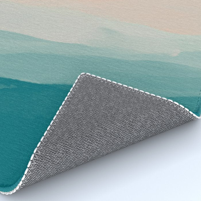 An Abstract Beach Walk Along The Shore Rug Gallery Image 4