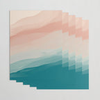 An Abstract Beach Walk Along The Shore Wrapping Paper Gallery Image 3