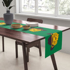 Leafy Cowgirl Cheetah Table Runner Gallery Image 2