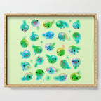 Candy tadpole Serving Tray Gallery Image 1