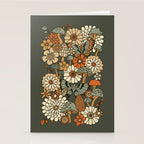 Mushroom Butterfly Garden Stationery Card Gallery Image 2