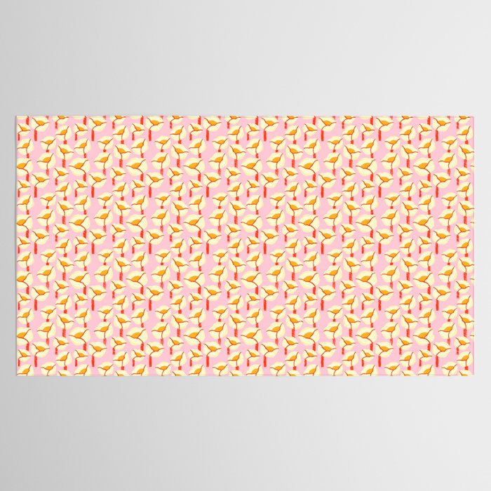 Chunky Blooms - Pink Tablecloth Gallery Image 2