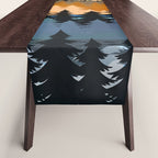 Colors of a Mountain View Table Runner Gallery Image 1