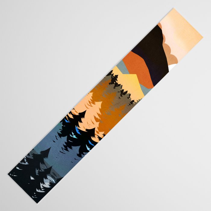 Colors of a Mountain View Table Runner Gallery Image 3