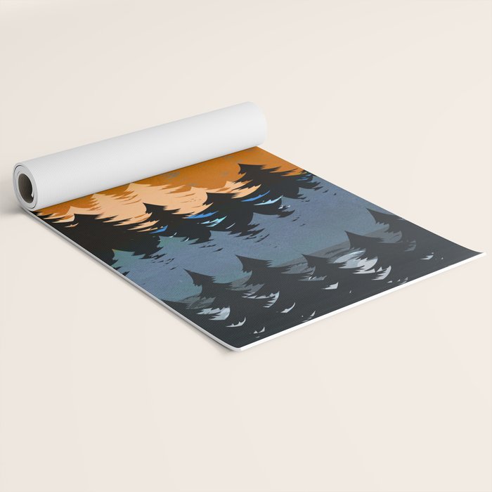 Colors of a Mountain View Yoga Mat Gallery Image 2