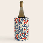 Winter Berries and Blue Wine Chiller Gallery Image 1
