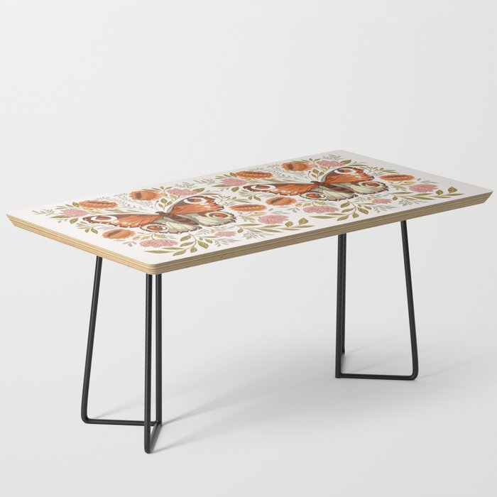William Morris Inspired Butterfly Coffee Table Gallery Image 1