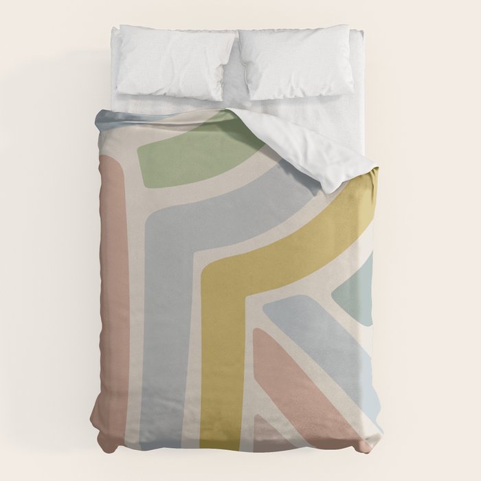 Abstract Stripes V Duvet Cover Gallery Image 6
