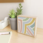 Abstract Stripes V Mini Art Print Gallery Image 2