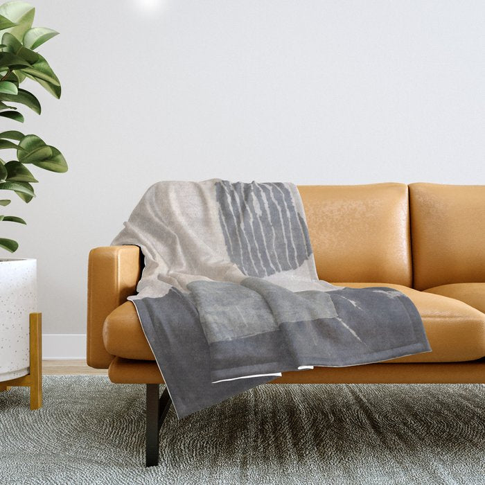 Abstract Composition #1 Throw Blanket Gallery Image 1