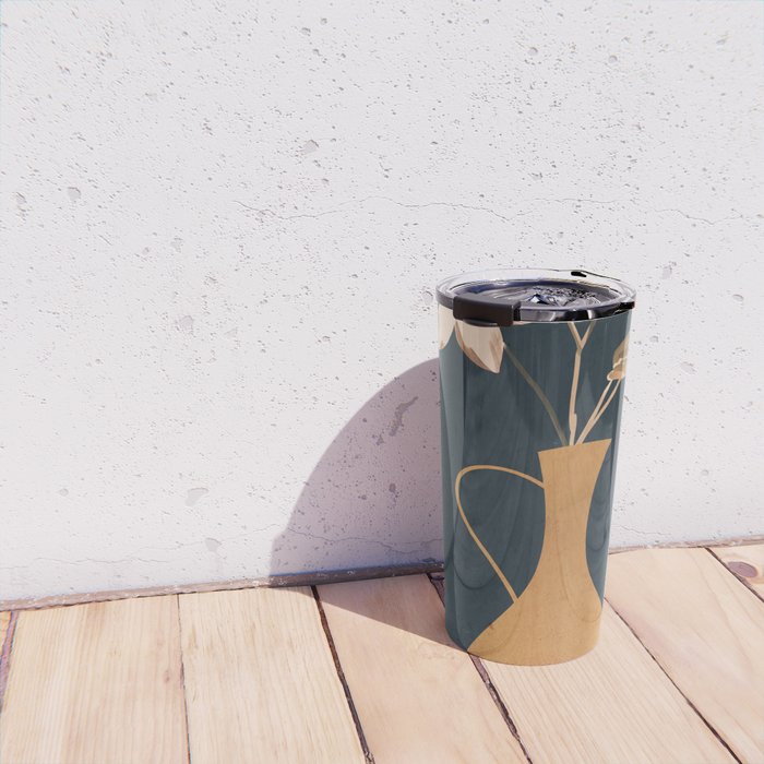 Flowers 16 Travel Mug Gallery Image 4