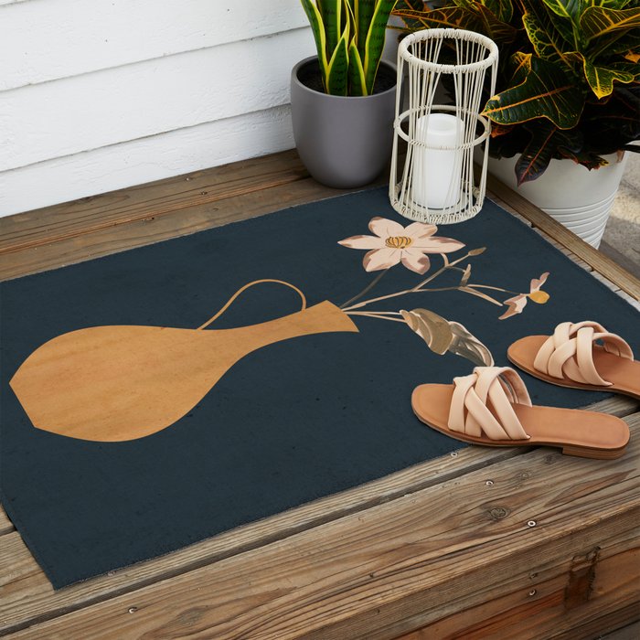 Flowers 16 Outdoor Rug Gallery Image 2