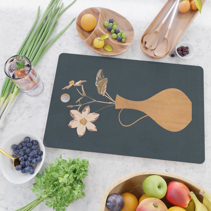 Flowers 16 Cutting Board Gallery Image 2