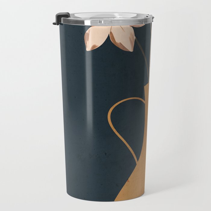 Flowers 16 Travel Mug Gallery Image 3