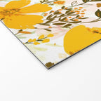 Yellow roaming wildflowers Welcome Mat Gallery Image 2