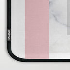 Stripes in blush and marble Laptop Sleeve Gallery Image 3