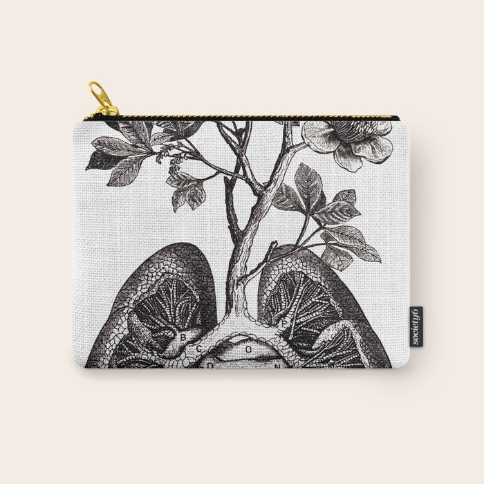 Flourishing Lungs Carry All Pouch Gallery Image 1