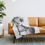 Flourishing Lungs Throw Blanket Gallery Image 1