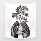 Flourishing Lungs Wall Tapestry Gallery Image 4
