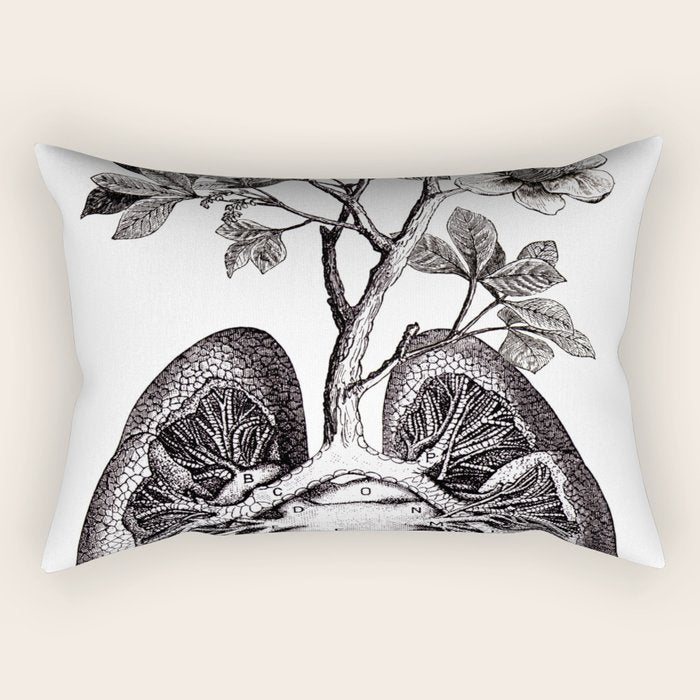 Flourishing Lungs Rectangular Pillow Gallery Image 2